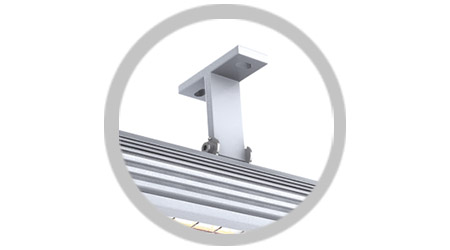 Tragrohrhalterung, Kombihalterung